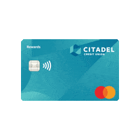 CitadelBanking swipe credit card banking credit union Sticker