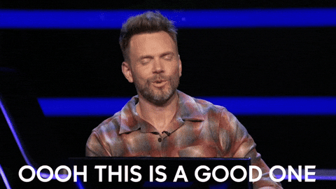 Happy Joel Mchale GIF by ABC Network