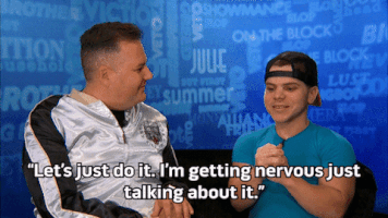 Nervous Cbs All Access GIF by Big Brother