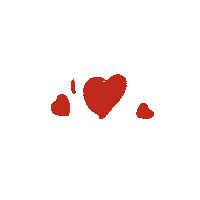 I Love Heart Sticker