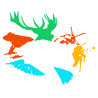 ArtFund nature twe the wild escape art fund Sticker