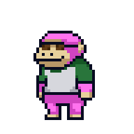 Pixel Art Monkey Sticker by SMOL