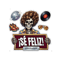 Halloween Emocionado Sticker
