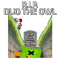 Grave Duo Lingo Sticker