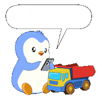 I Miss You Penguin Sticker by Pudgy Penguins