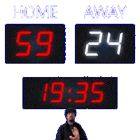24 Away Sticker