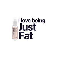 JustHumanIndia fat confident just sanitizer Sticker