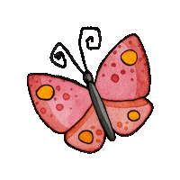 Schmetterling Sticker by EinfachEltern