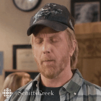 schitts creek nod GIF by CBC