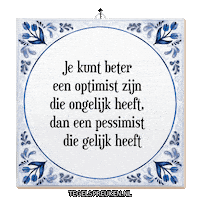 Hoop Nl Sticker by Tegelspreuken.nl