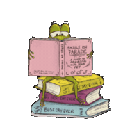 Books Reading Sticker by Scholastic