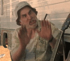 Freaking Out The Walking Dead GIF