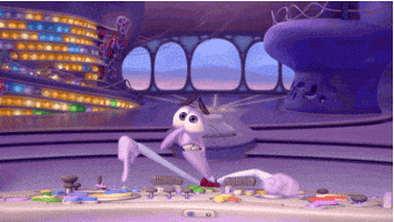 bill hader fear GIF by Disney Pixar