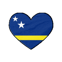 Hart Cura Sticker by Curacao FTW