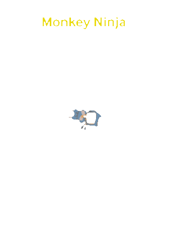 Fun Monkey Sticker
