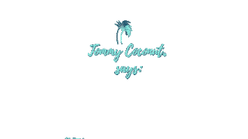 Palm Tree Beach Sticker by Tommy Coconut