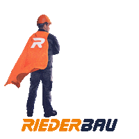 Riederbau tirol brick bau crane Sticker