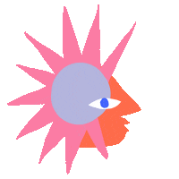 Art Summer Sticker by Amber Vittoria