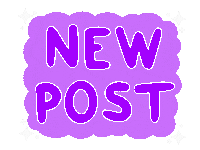 Art New Post Sticker