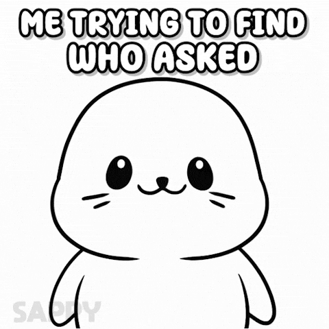 Looking Look Around GIF by Sappy Seals