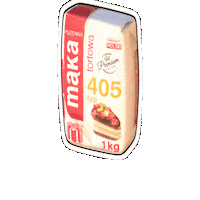 polski_cukier maka zdrowie smak płatki Sticker