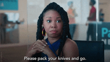 Pack Your Knives And Go GIFs Find Share on GIPHY Pack Your Knives And Go GIFs Find Share on GIPHY