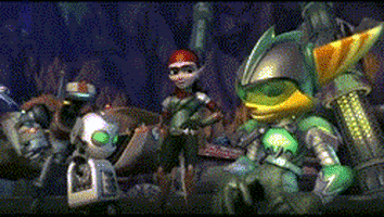 ratchet and clank fist bump GIF