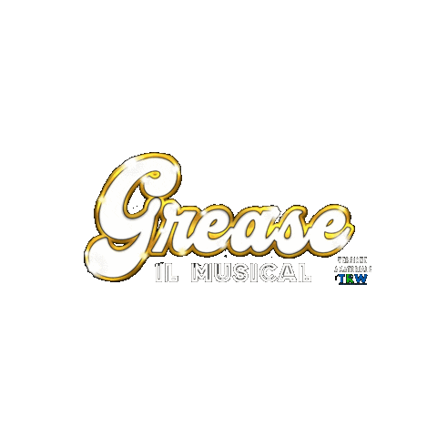 Broadway Grease Sticker by Compagnia delle More