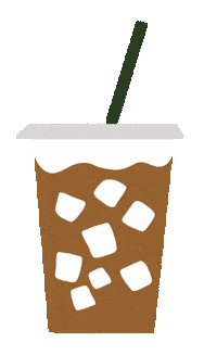 Iced Coffee Sticker