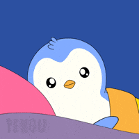 Tired Good Night GIF by Pudgy Penguins