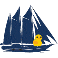 Rotterdam Boot Sticker by Zeilschip Eendracht