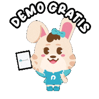 Rabbit Deer Sticker by Accurate Indonesia