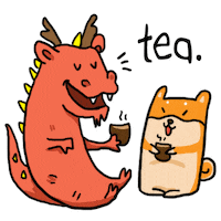 Cat Dog Sticker