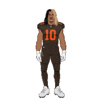 Cleveland Browns Football Sticker by SportsManias