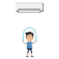 Haiercondizionatori sport haier condizionatore pure air Sticker
