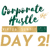 CorporateHustleU chvs chvs2021 demishia samuels corporate hustle virtual summit Sticker