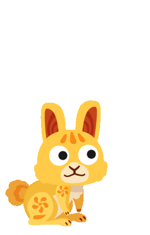 Chinese New Year Bunny Sticker by Studycat