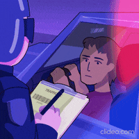 OffTheRecordApp cop traffic dismissed stressfree GIF