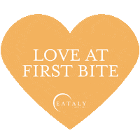 heart love Sticker by Eataly Flatiron