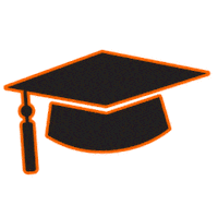School Orange Sticker by OSU College of Edcuation and Human Sciences