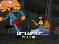 heyarnold nicksplat hey arnold GIF