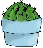 Cactus Artisa Sticker