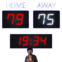 75 Away Sticker
