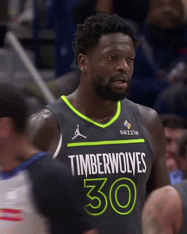 Nba Juliusrandle GIF by Minnesota Timberwolves