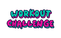 Work Out Fitness Sticker