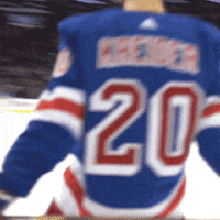 Celebrate Chris Kreider GIF by New York Rangers