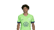 Happy Football Sticker by VfL Wolfsburg