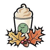 Pumpkin Spice Coffee Sticker
