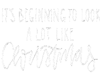 Its Beginning To Look A Lot Like Christmas Sticker