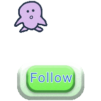 Follow Me Ghost Sticker